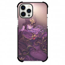Fate Stay Night Medea Phone Case For iPhone Samsung Galaxy Pixel OnePlus Vivo Xiaomi Asus Sony Motorola Nokia - Medea Purple Hairs and Dress with Multi Shade Background
