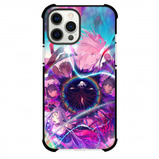 Fate Stay Night Phone Case For iPhone Samsung Galaxy Pixel OnePlus Vivo Xiaomi Asus Sony Motorola Nokia - Night Stay Series All Characters with Purple Background