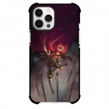 Fate Stay Night Oda Nobunaga Phone Case For iPhone Samsung Galaxy Pixel OnePlus Vivo Xiaomi Asus Sony Motorola Nokia - Oda Nobunaga Swings the Swords with Pistol Background