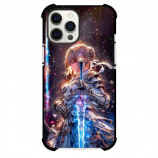 Fate Stay Night Saber Alter Phone Case For iPhone Samsung Galaxy Pixel OnePlus Vivo Xiaomi Asus Sony Motorola Nokia - Saber Alter Side Pose and Hold Sword Showing her Powers
