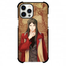 Fate Stay Night Waver Velvet Phone Case For iPhone Samsung Galaxy Pixel OnePlus Vivo Xiaomi Asus Sony Motorola Nokia - Waver Velvet Finger on Lips with Global Map Background