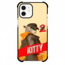 The Bad Guys 2 Kitty Phone Case For iPhone Samsung Galaxy Pixel OnePlus Vivo Xiaomi Asus Sony Motorola Nokia - Kitty Looking Back Cartoon Art Poster