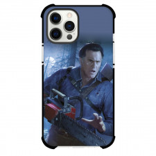 Evil Dead Ash Williams Phone Case For iPhone And Samsung Galaxy Devices - Ash Williams Holding Chainsaw