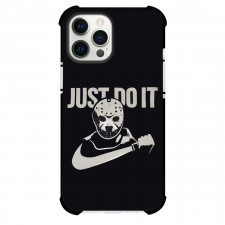 Friday The 13th Phone Case For iPhone And Samsung Galaxy Devices - Just Do It Black And White