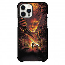 Halloween Michael Myers Phone Case For iPhone And Samsung Galaxy Devices - Michael Myers Holding Knife Illustration