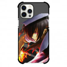 Fire Force Benimaru Shinmon For iPhone Samsung Galaxy Pixel OnePlus Vivo Xiaomi Asus Sony Motorola Nokia - Benimaru Shinmon Avatar Grey Background