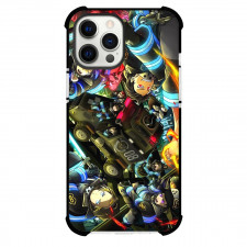 Fire Force For iPhone Samsung Galaxy Pixel OnePlus Vivo Xiaomi Asus Sony Motorola Nokia - Characters Fighting Pose Illustration