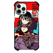 Fire Force Tamaki Kotatsu For iPhone Samsung Galaxy Pixel OnePlus Vivo Xiaomi Asus Sony Motorola Nokia - Tamaki Kotatsu Portrait Red White Background