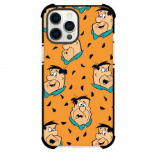The Flintstones Fred Flintstone Phone Case For iPhone Samsung Galaxy Pixel OnePlus Vivo Xiaomi Asus Sony Motorola Nokia - Fred Flintstone Head Pattern Collage