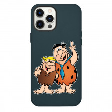 The Flintstones Phone Case For iPhone Samsung Galaxy Pixel OnePlus Vivo Xiaomi Asus Sony Motorola Nokia - The Flintstones Fred and Barney Smiling Portrait