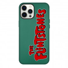 The Flintstones Phone Case For iPhone Samsung Galaxy Pixel OnePlus Vivo Xiaomi Asus Sony Motorola Nokia - The Flintstones Logo in Red Font Color