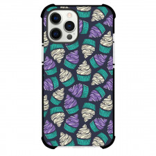 Food Pattern Phone Case For iPhone Samsung Galaxy Pixel OnePlus Vivo Xiaomi Asus Sony Motorola Nokia - Cupcake And Cream Muffin Pattern Art Poster