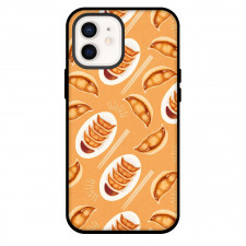 Food Pattern Phone Case For iPhone Samsung Galaxy Pixel OnePlus Vivo Xiaomi Asus Sony Motorola Nokia - Dumplings Illustration Pattern Art Poster