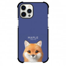 The Red Fox Phone Case For iPhone Samsung Galaxy Pixel OnePlus Vivo Xiaomi Asus Sony Motorola Nokia - Maple The Red Fox Portrait On Blue Background