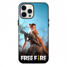 Free Fire Phone Case For iPhone Samsung Galaxy Pixel OnePlus Vivo Xiaomi Asus Sony Motorola Nokia - Free Fire Back Portrait Game Poster