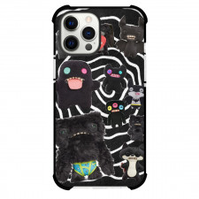 Fuggler Phone Case For iPhone Samsung Galaxy Pixel OnePlus Vivo Xiaomi Asus Sony Motorola Nokia - Black Style Collage Poster
