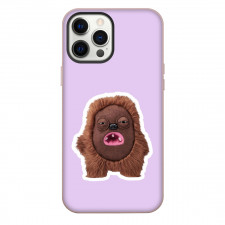 Fuggler Hedge Grog Phone Case For iPhone Samsung Galaxy Pixel OnePlus Vivo Xiaomi Asus Sony Motorola Nokia - Hedge Grog Portrait Pastel Purple Background
