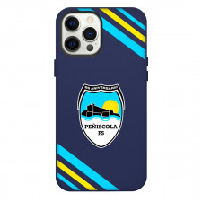 Peniscola Futbol Sala Phone Case For iPhone Samsung Galaxy Pixel OnePlus Vivo Xiaomi Asus Sony Motorola Nokia - Large Logo With Stripe