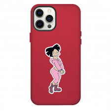 Futurama Amy Phone Case For iPhone Samsung Galaxy Pixel OnePlus Vivo Xiaomi Asus Sony Motorola Nokia - Amy Pink Outfit Side Portrait Sticker