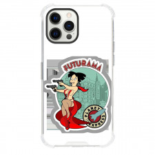 Futurama Amy Phone Case For iPhone Samsung Galaxy Pixel OnePlus Vivo Xiaomi Asus Sony Motorola Nokia - Amy Shoot Pistol Sticker Series Poster