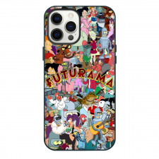 Futurama Phone Case For iPhone Samsung Galaxy Pixel OnePlus Vivo Xiaomi Asus Sony Motorola Nokia - Characters Collage Series Poster