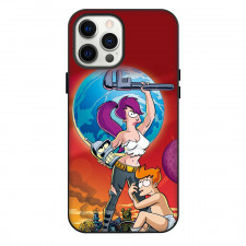Futurama Phone Case For iPhone Samsung Galaxy Pixel OnePlus Vivo Xiaomi Asus Sony Motorola Nokia - Characters Holding Wrench In War Poster