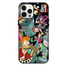Futurama Phone Case For iPhone Samsung Galaxy Pixel OnePlus Vivo Xiaomi Asus Sony Motorola Nokia - Characters Suicide Booth Collage Poster