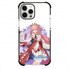 Genshin Impact Yae Miko Phone Case For iPhone Samsung Galaxy Pixel OnePlus Vivo Xiaomi Asus Sony Motorola Nokia - Yae Miko Character Series
