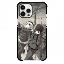Girls Last Tour Chito & Yuuri Phone Case For iPhone Samsung Galaxy Pixel OnePlus Vivo Xiaomi Asus Sony Motorola Nokia - Chito & Yuuri is Enjoying Smoking
