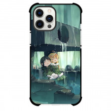 Girls Last Tour Chito & Yuuri Phone Case For iPhone Samsung Galaxy Pixel OnePlus Vivo Xiaomi Asus Sony Motorola Nokia - Chito & Yuuri Litsen Music in the Rain