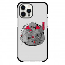 Ganbare Goemon Phone Case For iPhone Samsung Galaxy Pixel OnePlus Vivo Xiaomi Asus Sony Motorola Nokia - Ganbare Goemon Character Grayscale Drawing Poster