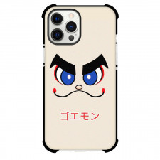 Ganbare Goemon Phone Case For iPhone Samsung Galaxy Pixel OnePlus Vivo Xiaomi Asus Sony Motorola Nokia - Ganbare Goemon Face Minimalist Art Poster
