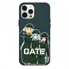 Gate Phone Case For iPhone Samsung Galaxy Pixel OnePlus Vivo Xiaomi Asus Sony Motorola Nokia - Gate Characters Trio Salute Sticker