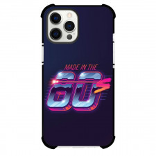 80s Phone Case For iPhone Samsung Galaxy Pixel OnePlus Vivo Xiaomi Asus Sony Motorola Nokia - Made In The 80s Black Background