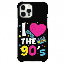 90s Phone Case For iPhone Samsung Galaxy Pixel OnePlus Vivo Xiaomi Asus Sony Motorola Nokia - I Love The 90s Pink Heart