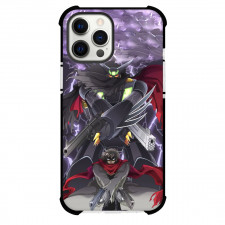 Getter Robo Black Getter Case For iPhone Samsung Galaxy Pixel OnePlus Vivo Xiaomi Asus Sony Motorola Nokia - Black Getter And Ryoma Pointing Gun Illustration