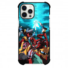 Getter Robo Case For iPhone Samsung Galaxy Pixel OnePlus Vivo Xiaomi Asus Sony Motorola Nokia - Characters Flying Illustration