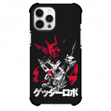 Getter Robo Case For iPhone Samsung Galaxy Pixel OnePlus Vivo Xiaomi Asus Sony Motorola Nokia - Characters Grayscale Art