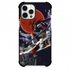 Getter Robo Shin Robo Case For iPhone Samsung Galaxy Pixel OnePlus Vivo Xiaomi Asus Sony Motorola Nokia - Shin Getter Robo Side Portrait Moon Background