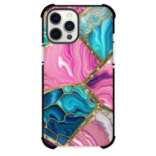 Girlish Phone Case For iPhone Samsung Galaxy Pixel OnePlus Vivo Xiaomi Asus Sony Motorola Nokia - Unicorn Mermaid Agate Glam Illustration