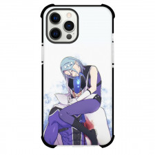 Go Go Loser Ranger Phone Case For iPhone Samsung Galaxy Pixel OnePlus Vivo Xiaomi Asus Sony Motorola Nokia - Go Go Loser Ranger Blue Keeper Komachi Aizome Black And White Background