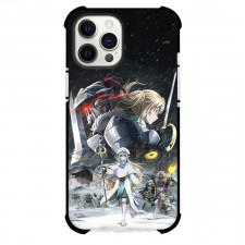 Goblin Slayer Phone Case For iPhone Samsung Galaxy Pixel OnePlus Vivo Xiaomi Asus Sony Motorola Nokia - Goblin Slayer Anime Series Characters with Rain Background
