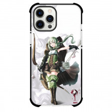 Goblin Slayer High Elf Archer Phone Case For iPhone Samsung Galaxy Pixel OnePlus Vivo Xiaomi Asus Sony Motorola Nokia - High Elf Archer Hold Bow and Arrows in Hands with Shadow Background