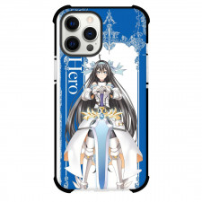 Goblin Slayer Hero Phone Case For iPhone Samsung Galaxy Pixel OnePlus Vivo Xiaomi Asus Sony Motorola Nokia - Hero Hold Sword with White and Blue Background