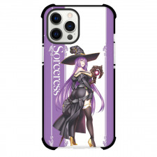 Goblin Slayer Witch Phone Case For iPhone Samsung Galaxy Pixel OnePlus Vivo Xiaomi Asus Sony Motorola Nokia - Witch Sorceress Girl Thigh-Length Purple Hair Art
