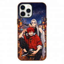 Gokurakugai Phone Case For iPhone Samsung Galaxy Pixel OnePlus Vivo Xiaomi Asus Sony Motorola Nokia - Alma And Tao Saotome Silly Portrait Series Poster