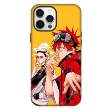 Gokurakugai Phone Case For iPhone Samsung Galaxy Pixel OnePlus Vivo Xiaomi Asus Sony Motorola Nokia - Alma And Tao Saotome Smoking Portrait Poster
