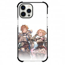 Granblue Fantasy Relink Case For iPhone Samsung Galaxy Pixel OnePlus Vivo Xiaomi Asus Sony Motorola Nokia - Gran And Djeeta In White Background Poster