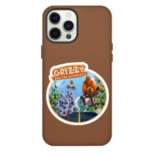 Grizzy and The Lemmings Phone Case For iPhone Samsung Galaxy Pixel OnePlus Vivo Xiaomi Asus Sony Motorola Nokia - Riding In Highway Sticker