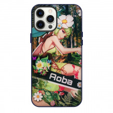Guardian Tales Aoba Phone Case For iPhone Samsung Galaxy Pixel OnePlus Vivo Xiaomi Asus Sony Motorola Nokia - Aoba Flower Smirk Portrait Poster